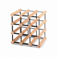 Artiss 12 Bottle Timber Wine Rack