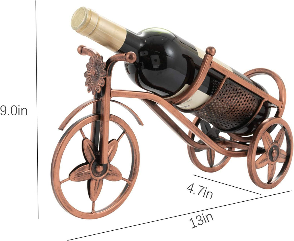 Bicycle Wine Bottle Holder | Tabletop Display – wine storage and bottle display