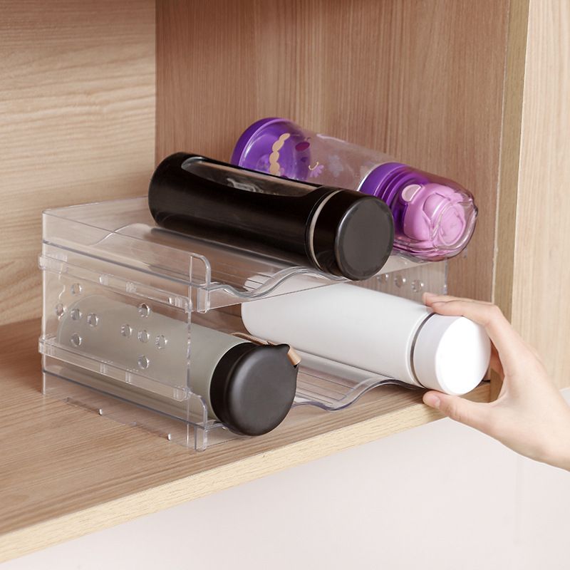 Stackable Refrigerator Wine Rack | 6 Bottle 2 Pack – wine storage and bottle display