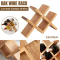 Wooden Countertop Wine Rack | Bottle Display Stand – wine storage and bottle display