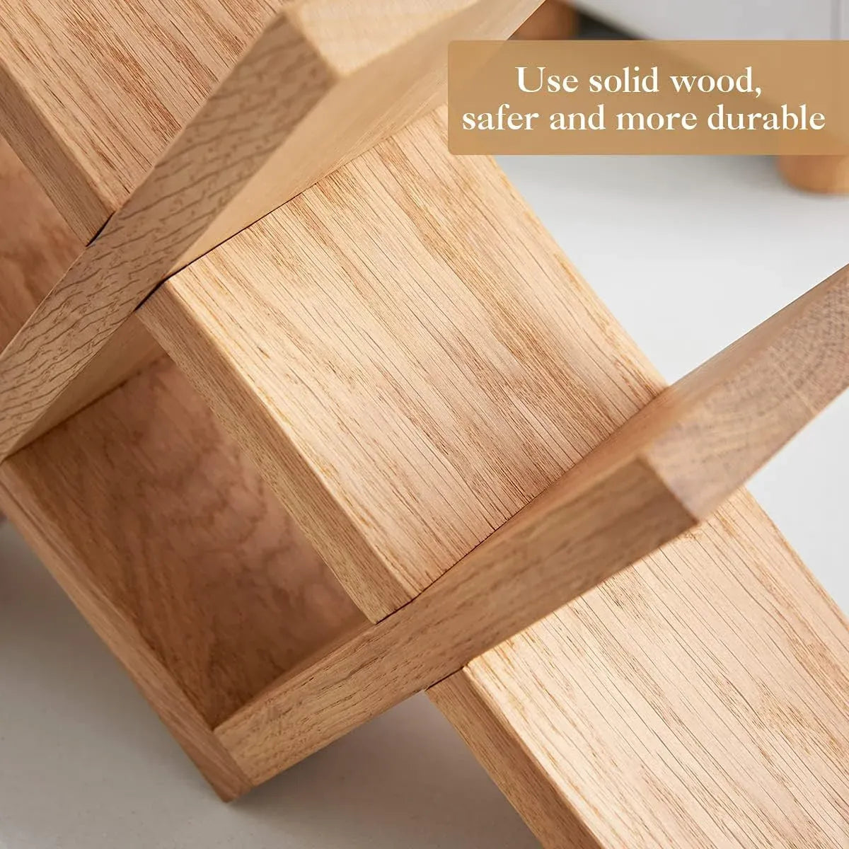Wooden Countertop Wine Rack | Bottle Display Stand – wine storage and bottle display