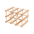 9 Bottle Timber Wine Rack | Cellar Storage – wine storage and bottle display
