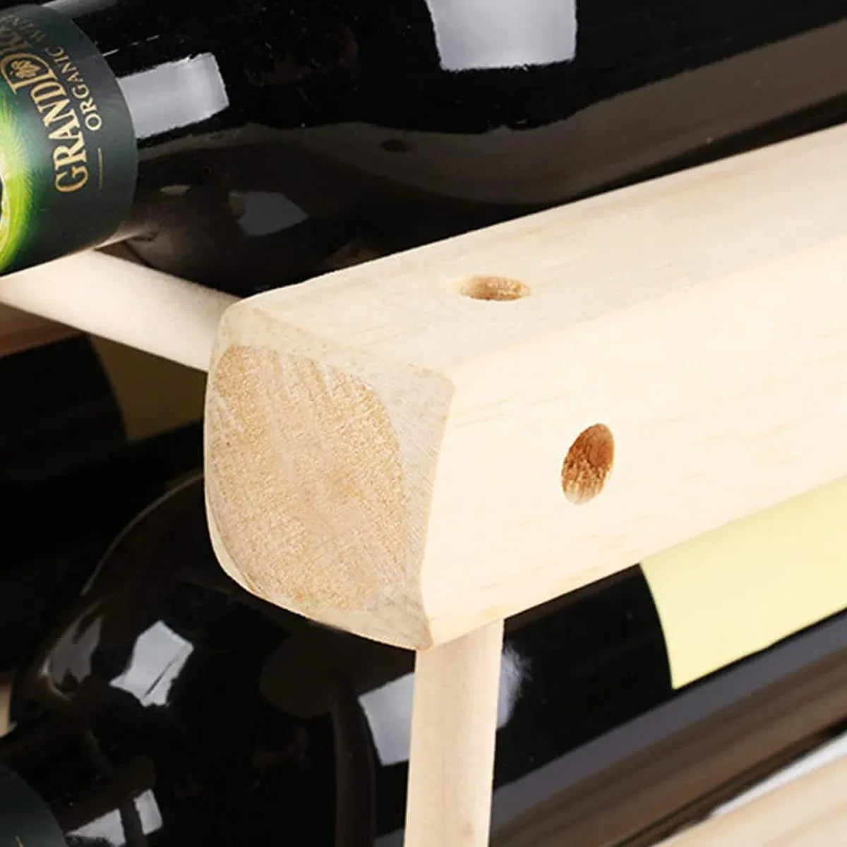 9 Bottle Timber Wine Rack | Cellar Storage – wine storage and bottle display