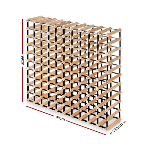 Artiss 110 Bottle Timber Wine Rack – wine storage and bottle display