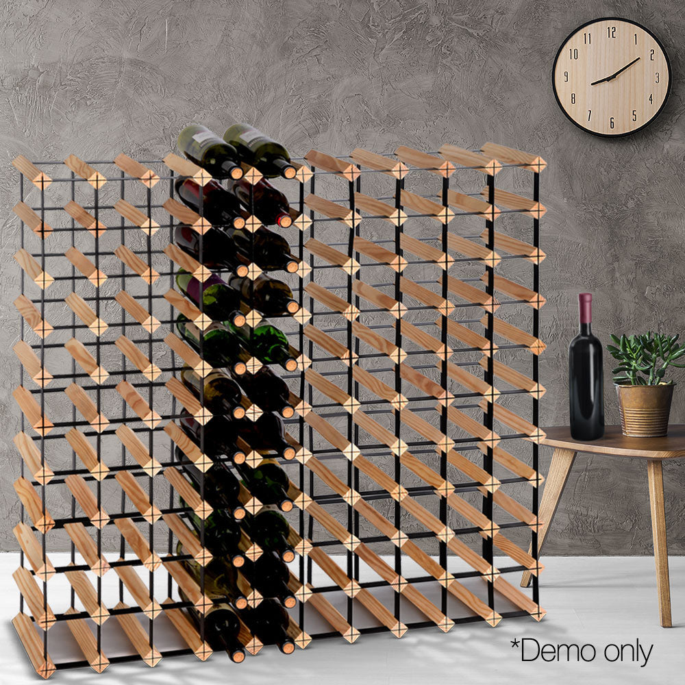 Artiss 110 Bottle Timber Wine Rack – wine storage and bottle display