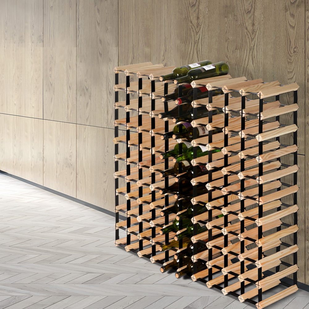 Artiss 110 Bottle Timber Wine Rack – wine storage and bottle display