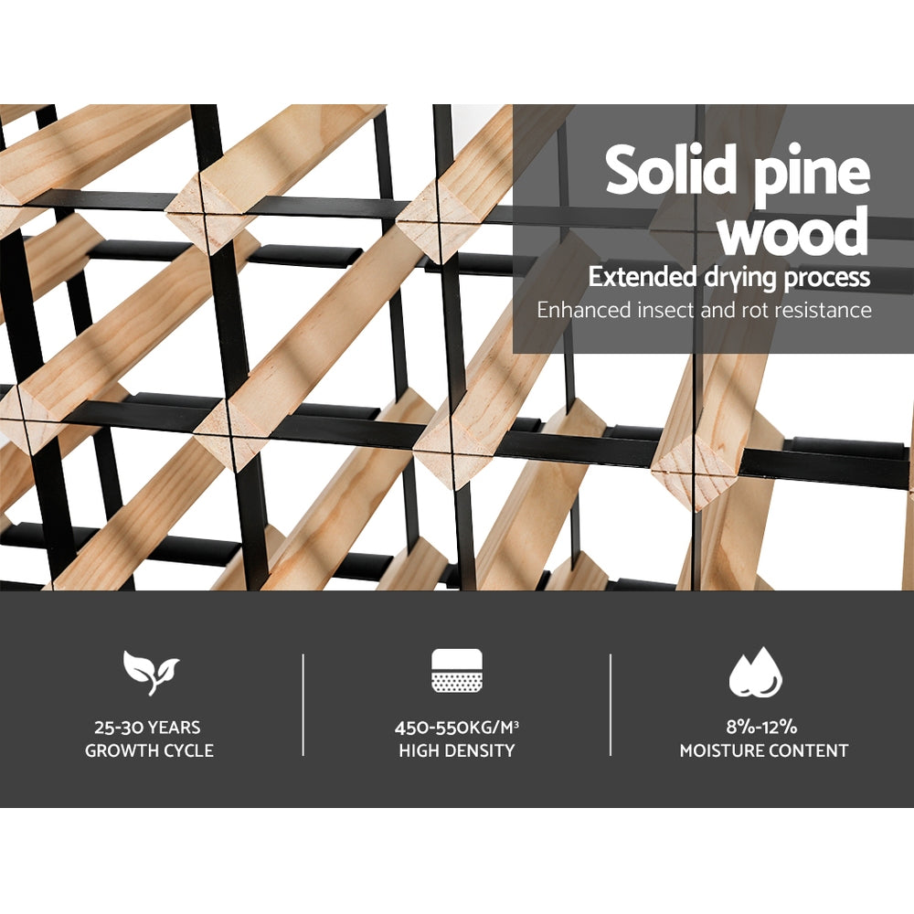 Artiss 120 Bottle Timber Wine Rack – wine storage and bottle display