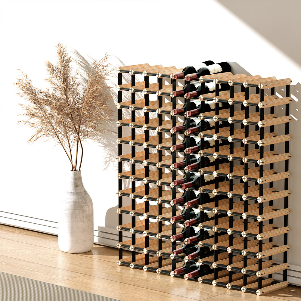 Artiss 120 Bottle Timber Wine Rack – wine storage and bottle display