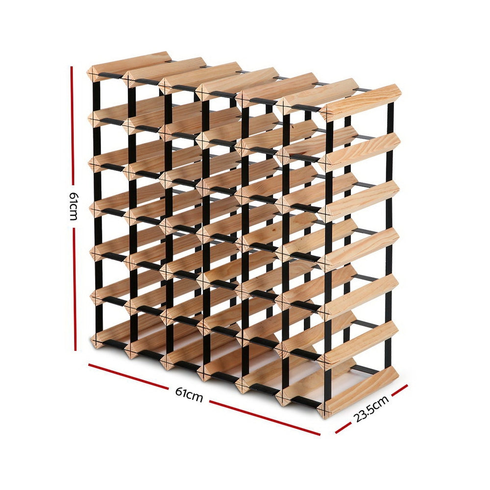 Artiss 42 Bottle Timber Wine Rack – wine storage and bottle display