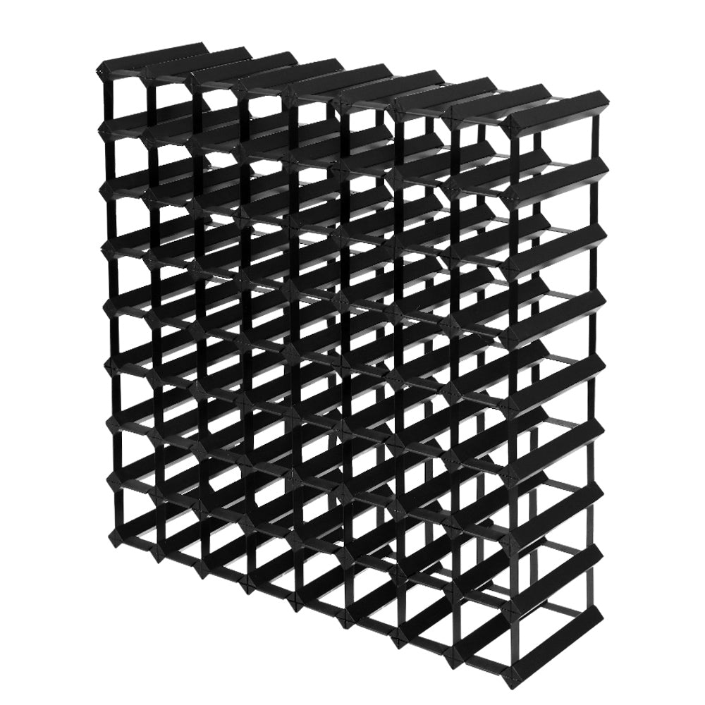 Artiss 72 Bottle Wine Rack | Black – wine storage and bottle display